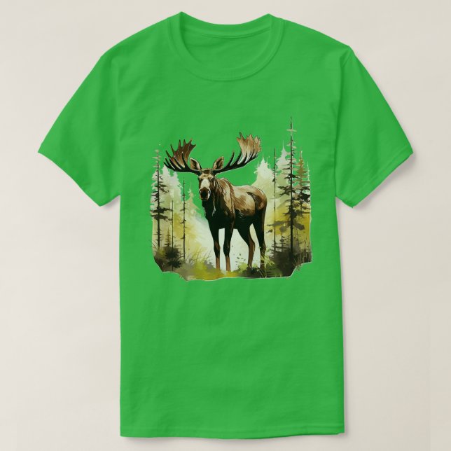 Moose Lover TShirt 6 (Design Front)