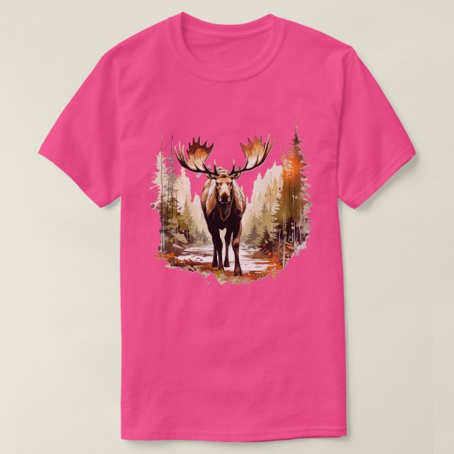 Moose Lover TShirt 7 (Design Front)