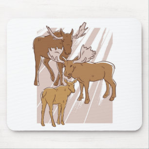 Moose Mouse Pad