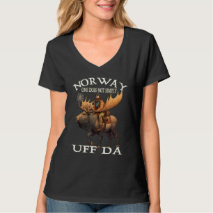 Moose Norway One Does Not Simply Uff Da Norwegian T-Shirt