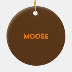 Moose Ornament