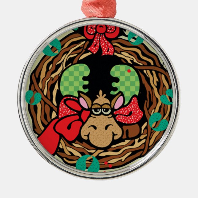 Moose Ornament (Front)