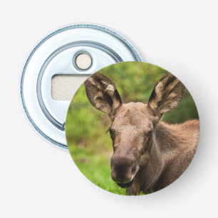 Moose Portrait Bottle Opener