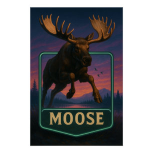 Moose Poster
