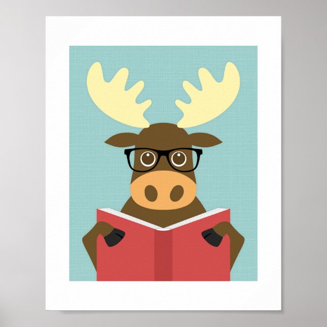 Moose Poster Print (Front)