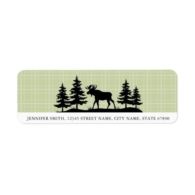 Moose Return Address Labels (Front)