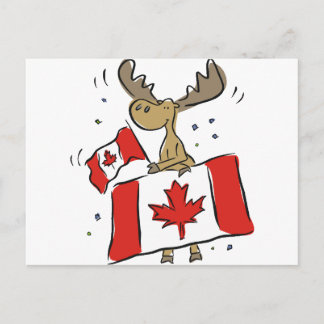 Moose Shirts and Gifts 86 Postcard
