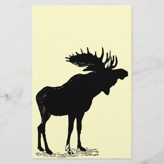 Moose Silhouette (Front)