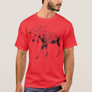 Moose sketch T-Shirt