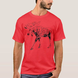 Moose sketch T-Shirt