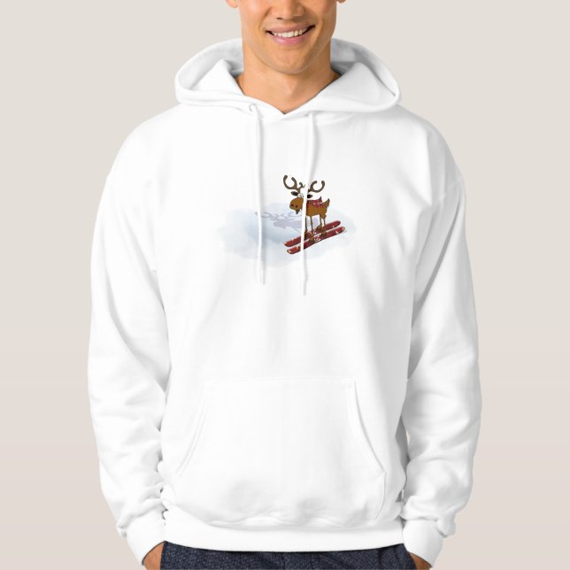 Moose Ski Hoodie (Front)