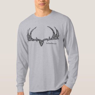 Moose Skull In Urban Camo T-Shirt