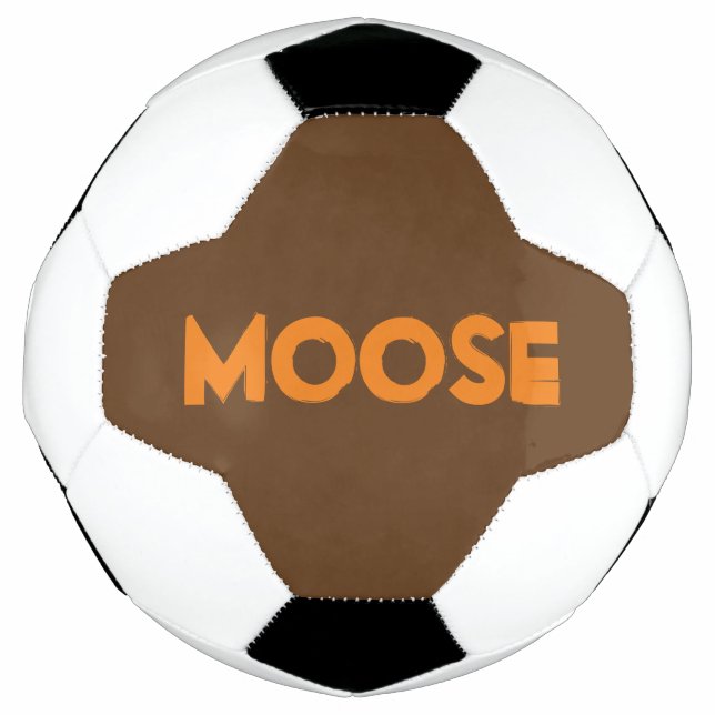 Moose Soccer Ball (Front)