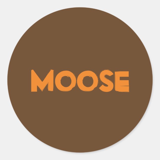Moose Sticker (Front)