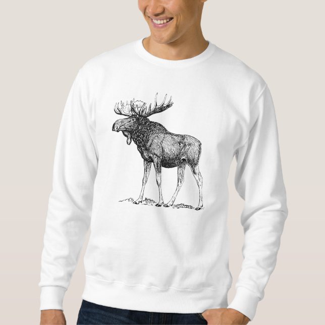 Moose Sweatshirt (Front)
