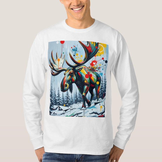 Moose t-shirt  (Front)