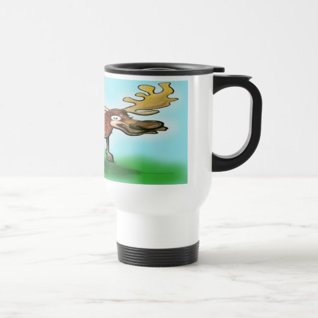 Moose Travel Mug (Right)