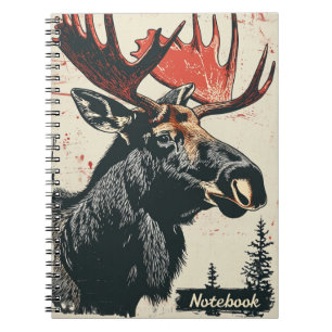 Moose Vintage Notebook