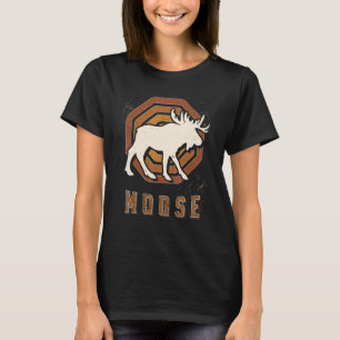 Moose Vintage Retro Classic Animal Love T-Shirt