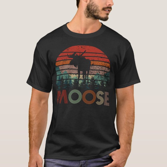 MOOSE VINTAGE  T-Shirt (Front)