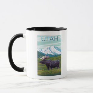 Moose with MountainUtah Mug