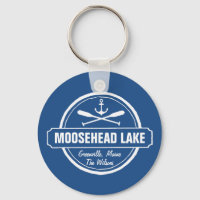 Moosehead Lake Maine anchor custom town and name