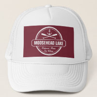 Moosehead Lake Maine anchor custom town and name