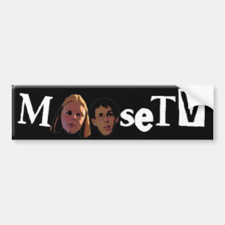 MooseTV Bumper sticker