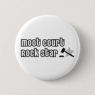 Moot Court Rock Star 6 Cm Round Badge