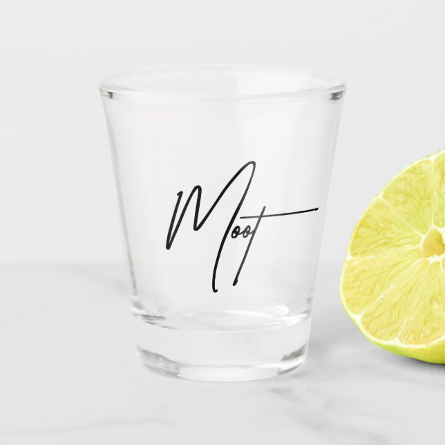 Moot Mutual Follower Shot Glass Design (Front)