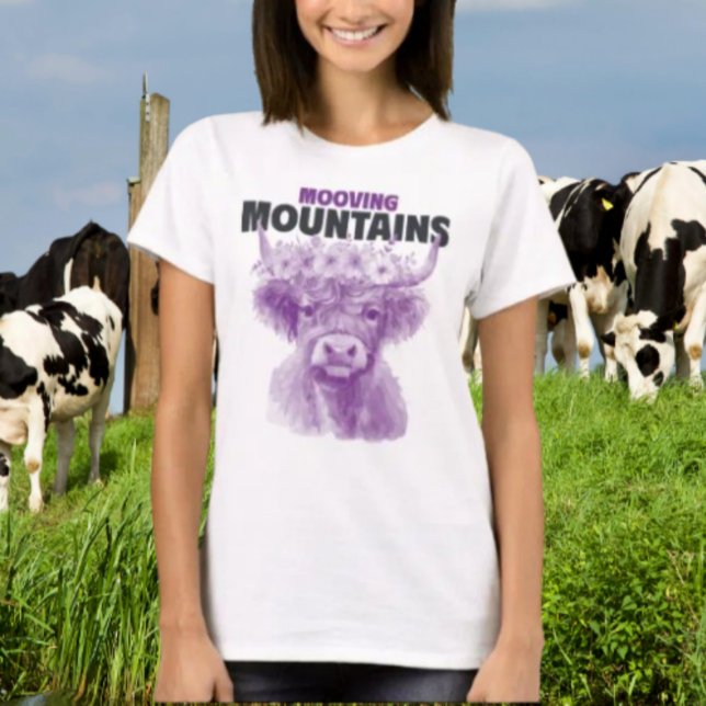 Mooving Mountains T-Shirt (Creator Uploaded)