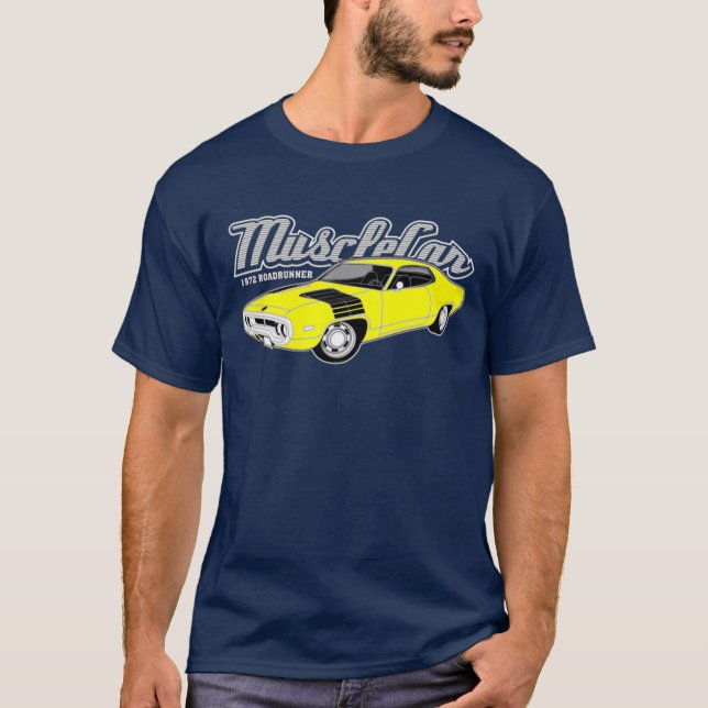 Mopar - 1972 Plymouth Roadrunner Musclecar T-Shirt (Front)