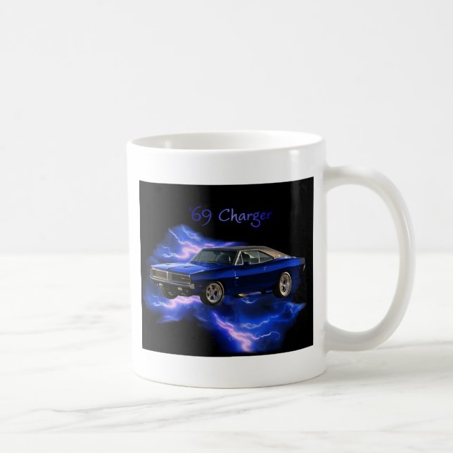 Mopar:  '69 Dodge Charger Coffee Mug (Right)