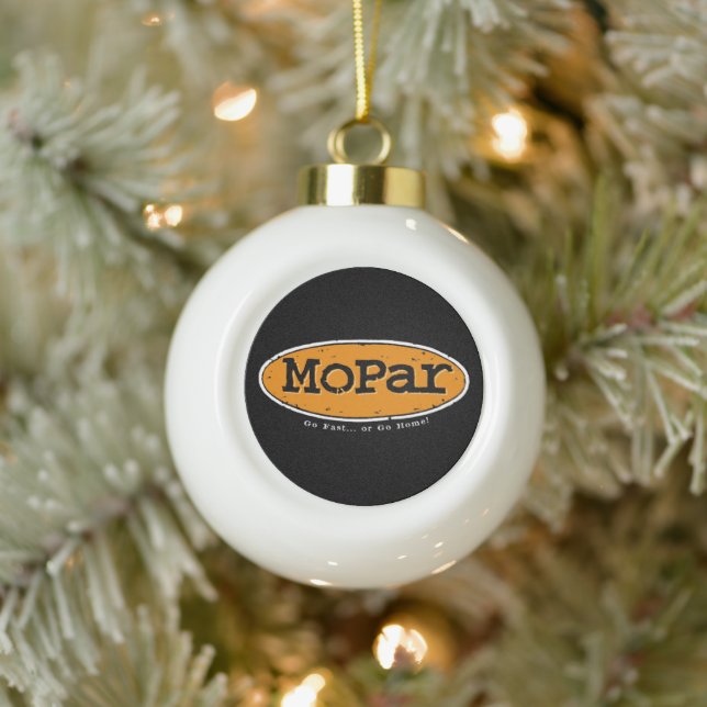 Mopar - Musclecar Ceramic Ball Christmas Ornament (Tree)