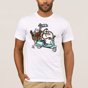 Moped Monkey Beachcomber Vacation! T-Shirt