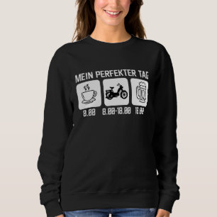 Moped Moped Scooter Vintage Scooter Sweatshirt