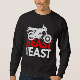 Moped S51 Simmi Beast From East Ddr Motorcycle Say Sweatshirt