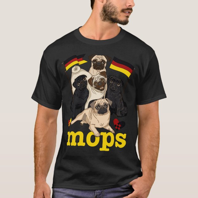 MOPS! (German version!) T-Shirt (Front)