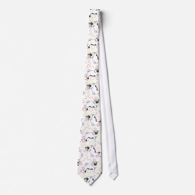 mops pattern tie (Front)