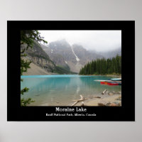 Moraine Lake, Alberta, Canada Landscape Design Po