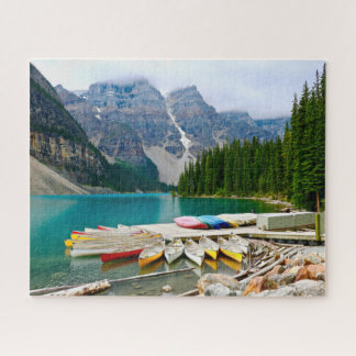 Moraine Lake Banff National Park Jigsaw Puzzle