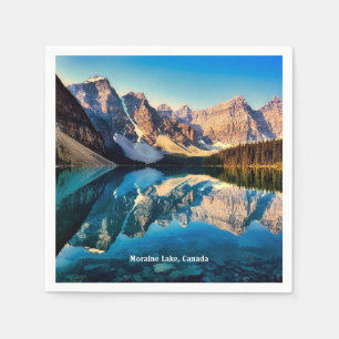 Moraine Lake, Canada, Napkin