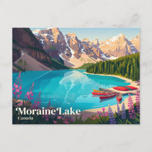 Moraine Lake Canada Postcard