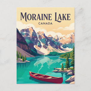 Moraine Lake Canada Postcard