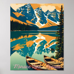Moraine Lake - Canada Poster