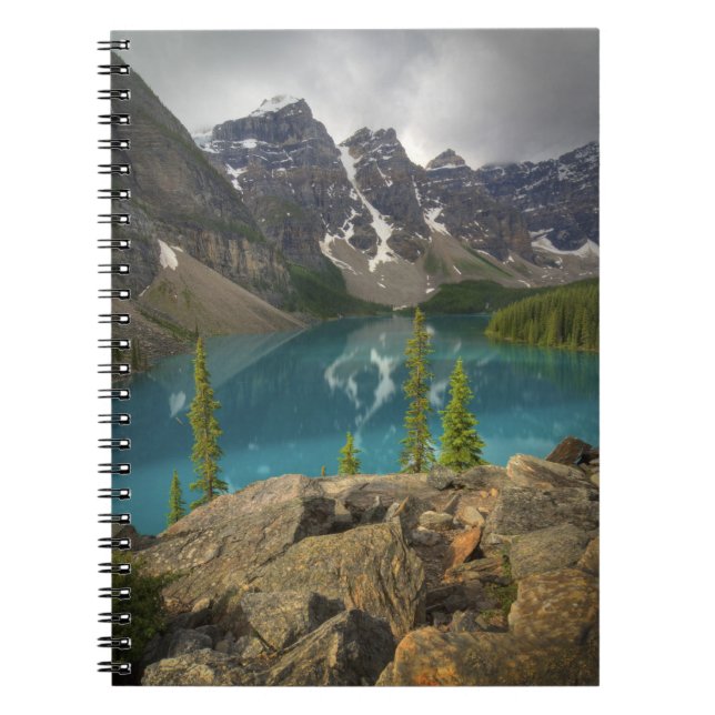 Moraine Lake Canada Spiral Notebook (Front)