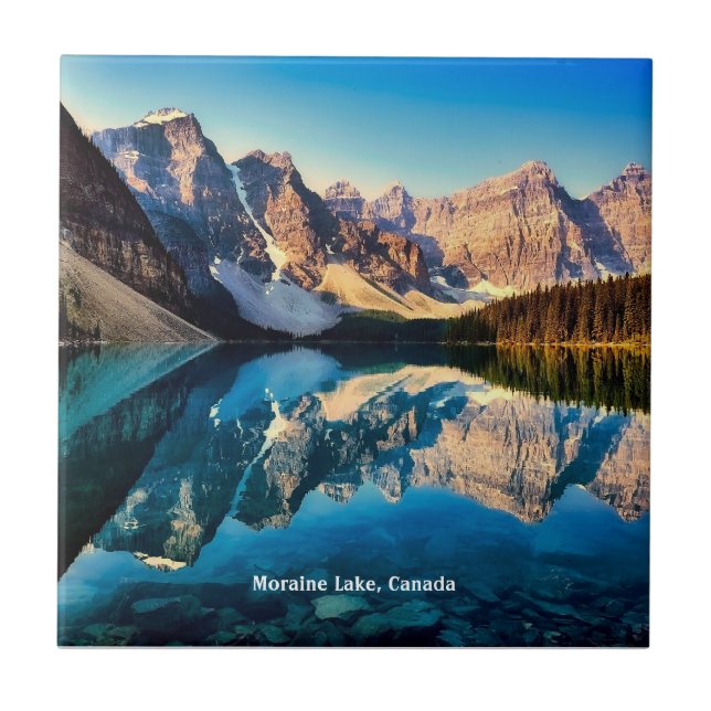 Moraine Lake, Canada, Tile (Front)