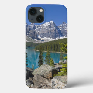 Moraine Lake, Canadian Rockies, Alberta, Canada iPhone 13 Case