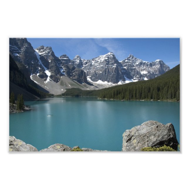 Moraine Lake Photo Print (Front)