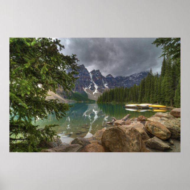 Moraine Lake Poster (Front)